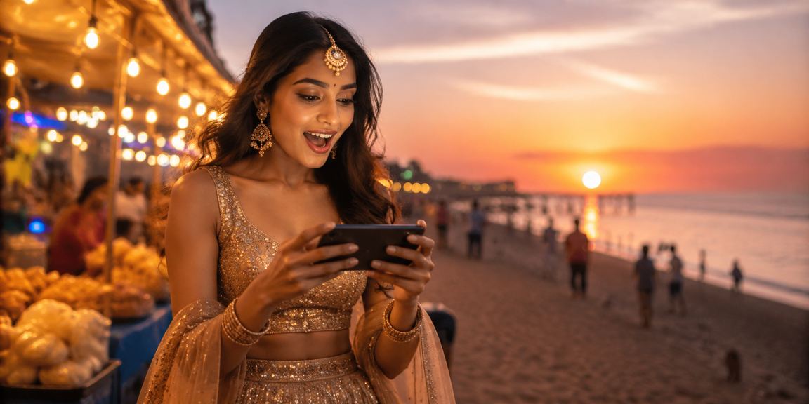 Mobile casino gameplay in Chennai, India